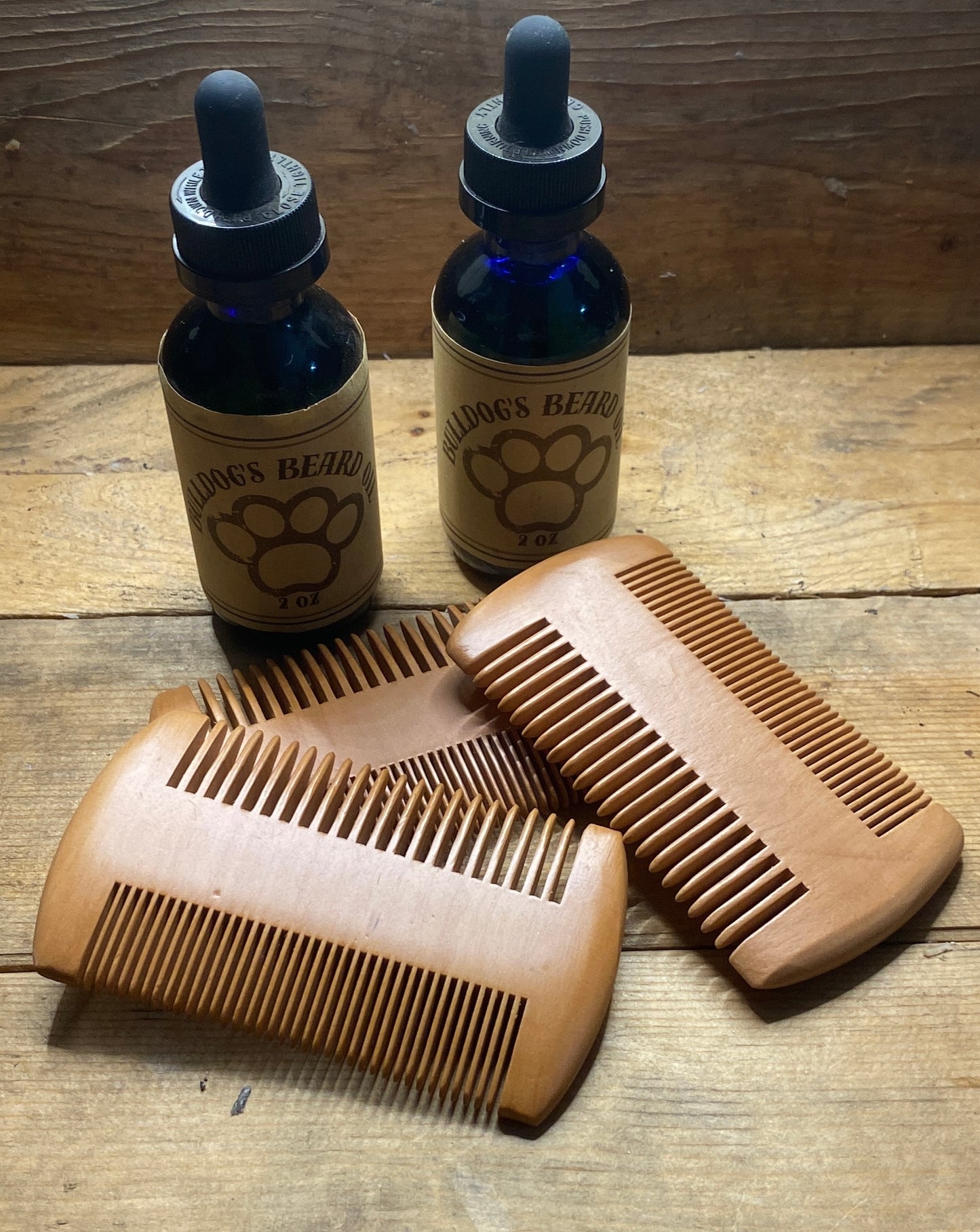 Genuine Pearwood Beard Comb