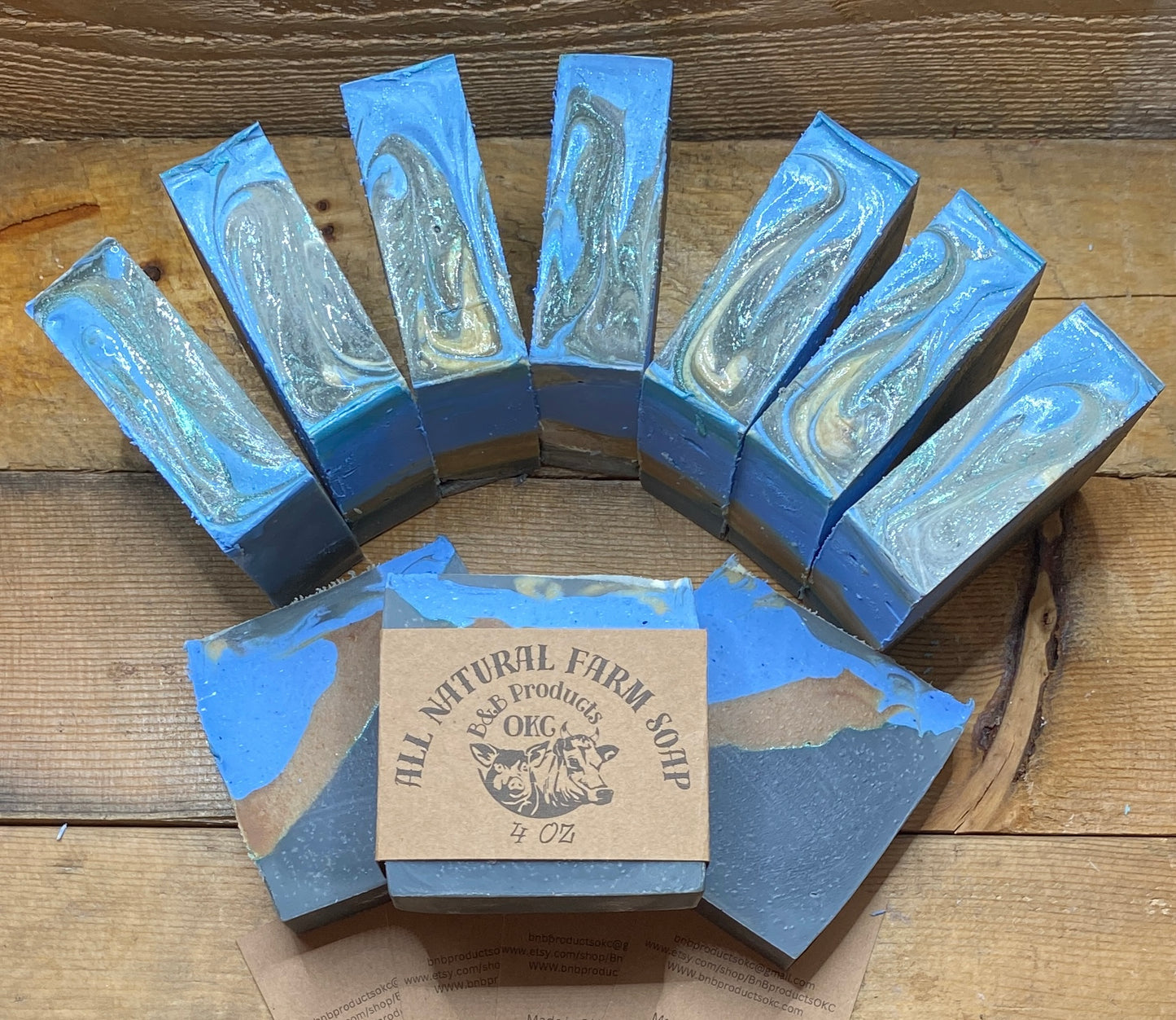 Lard Soap - All Natural Farm Soap, Made with Pasture Raised Lard, Olive Oil and Coconut Butter