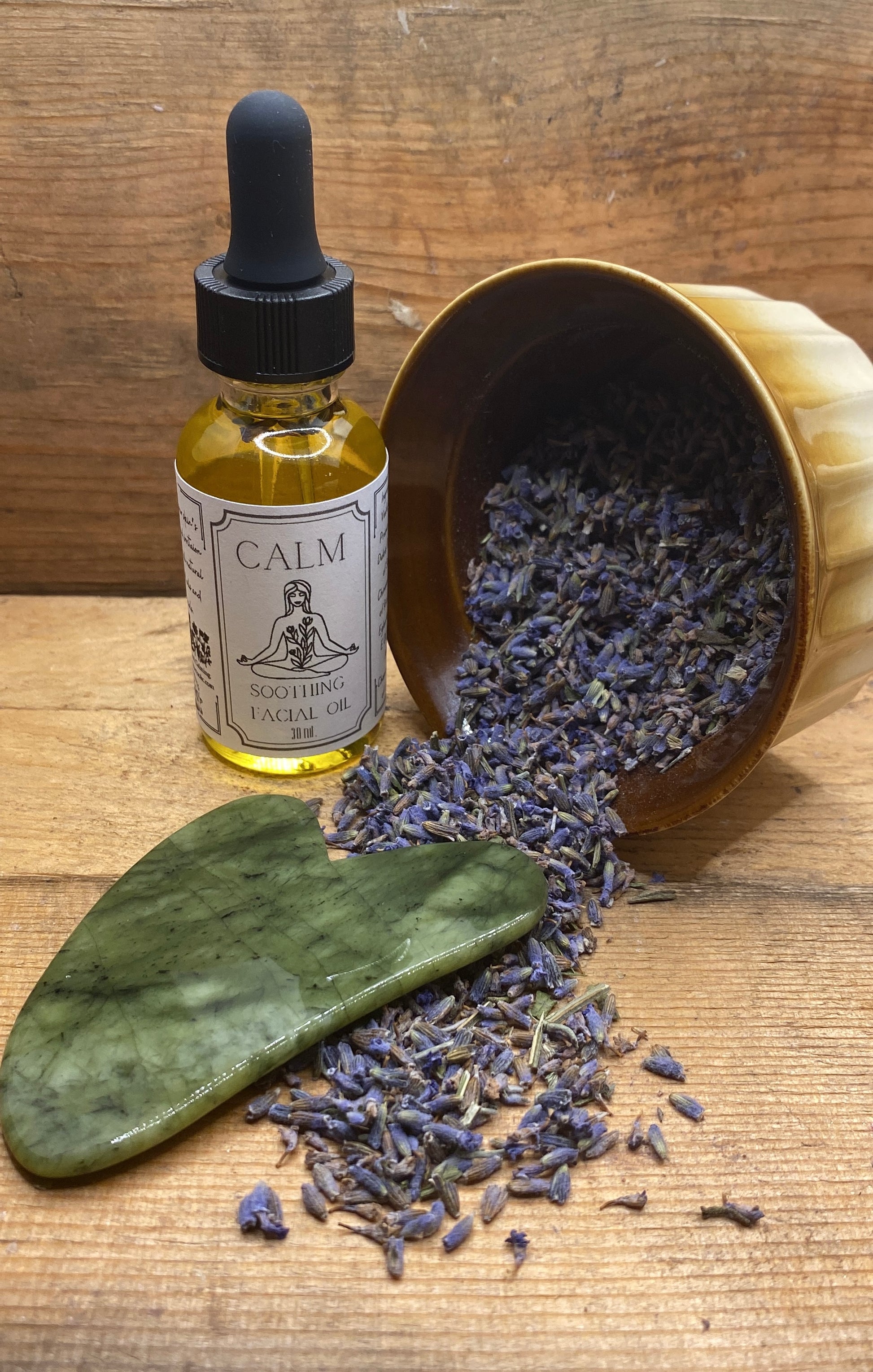 All Natural Calming Facial Oil