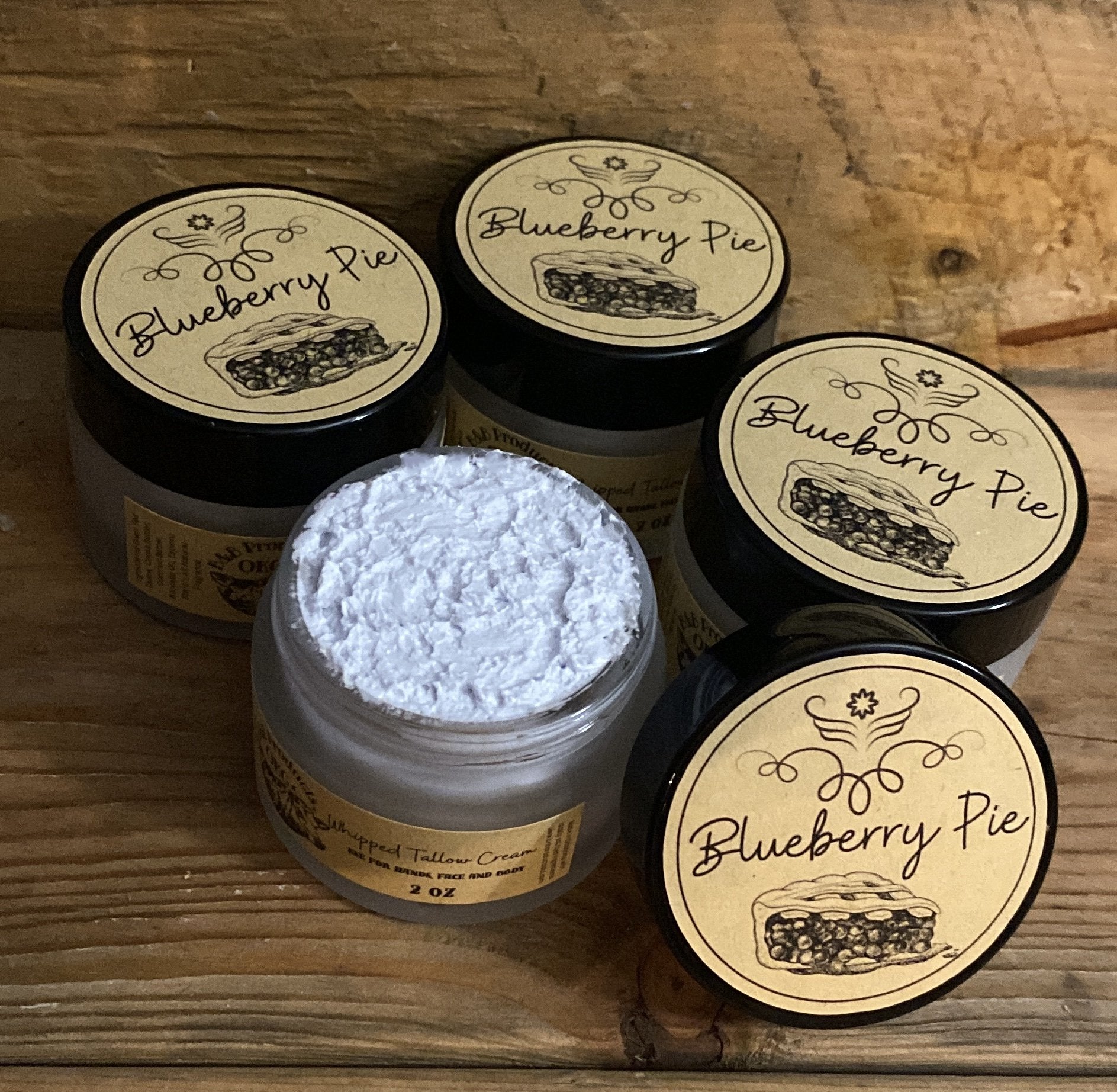 Whipped Tallow Cream Blueberry